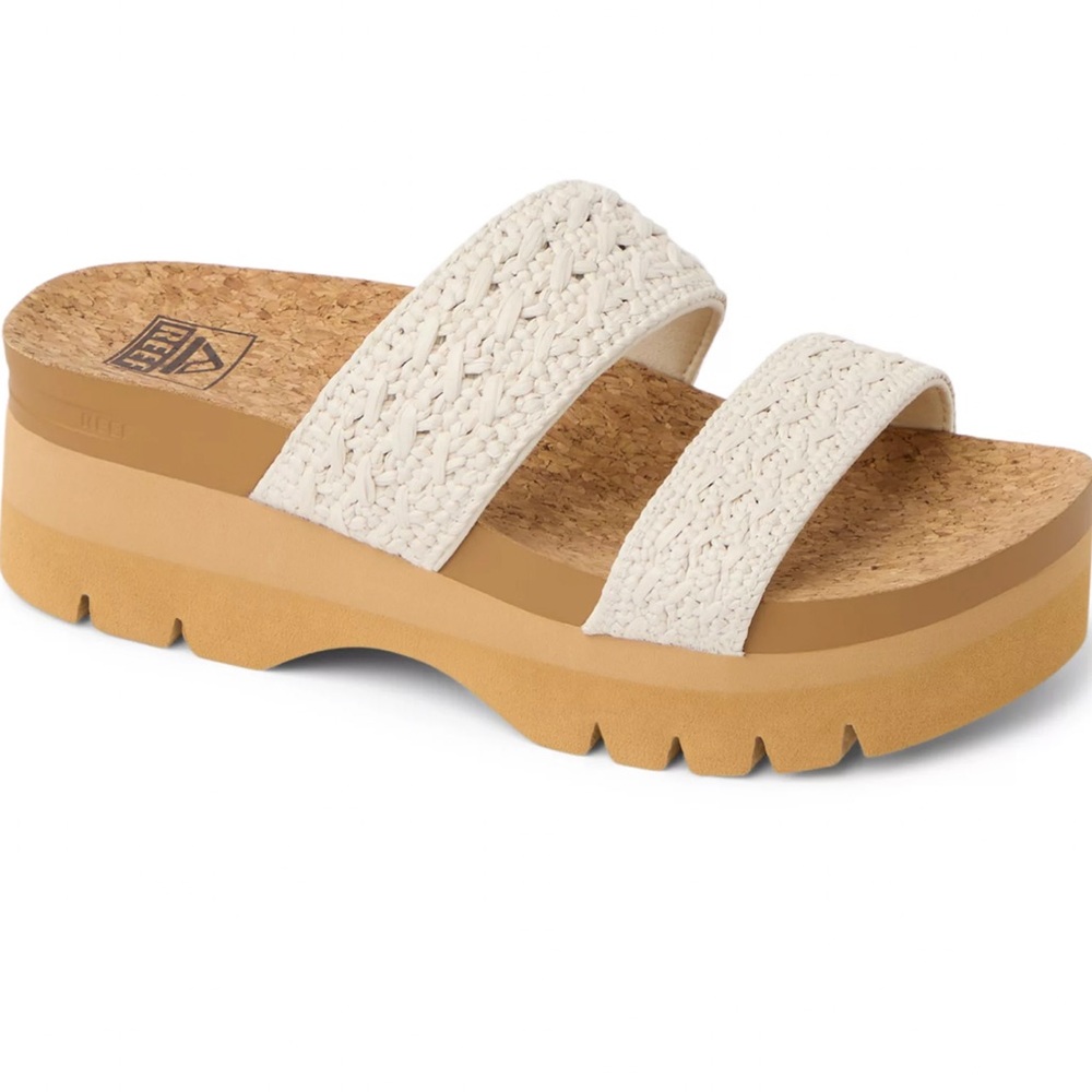 REEF Women's Cushion Vista Higher Vintage Woven Sandals
